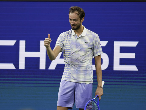 Medvedev et son coach Gilles Cervara se séparent