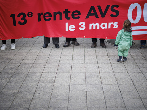 Source de financement unique et temporaire pour la 13e rente
