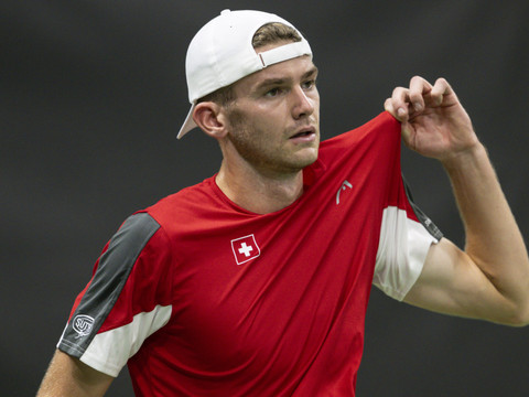 Jérôme Kym battu, la Suisse est menée 1-0 par l'Inde