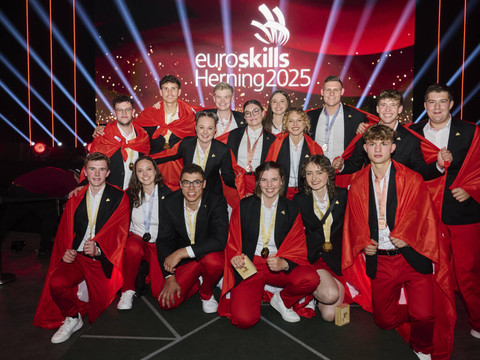 La Suisse remporte onze médailles aux Euro Skills
