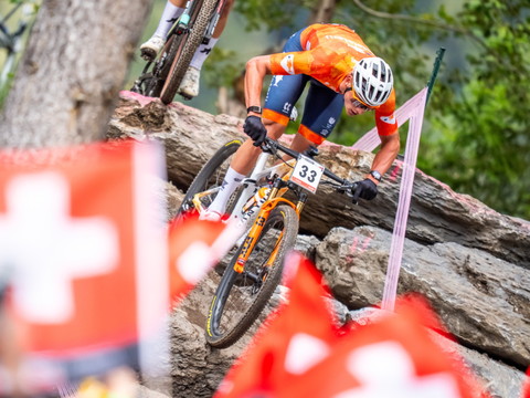 Les Suisses chocolat en cross-country