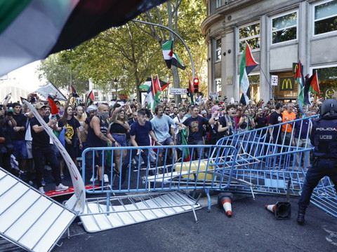 Les manifestants propalestiniens mettent fin à la Vuelta