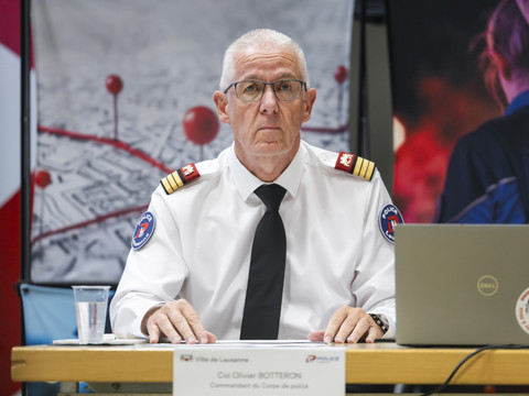 Police lausannoise: Olivier Botteron partira l'été prochain