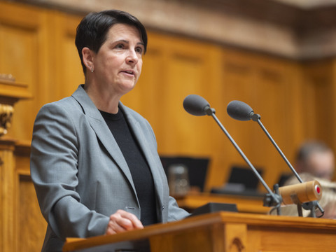 Le Centre a choisi Yvonne Bürgin comme présidente de son groupe
