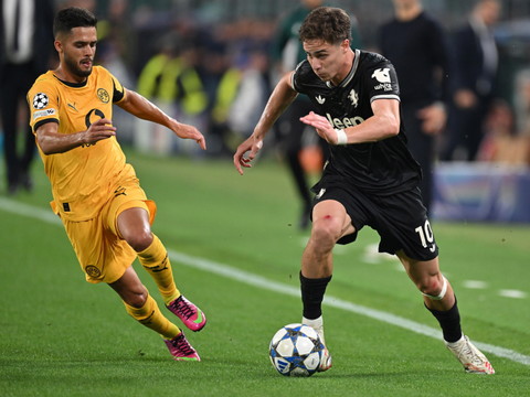 Ligue des champions: 4-4 entre la Juve et Dortmund