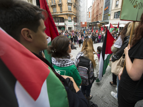 A Lausanne, pro-Israéliens et pro-Palestiniens vont défiler