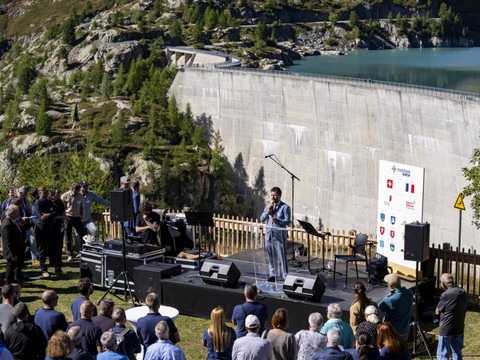 Le barrage d'Emosson (VS) ou 50 ans 