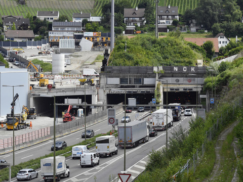 Tunnel du Gubrist fermé: trafic paralysé jeudi au nord de Zurich
