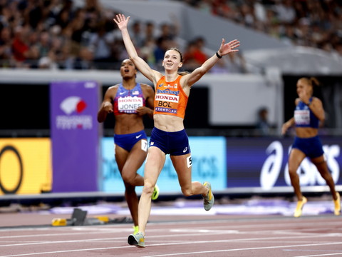 Mondiaux: Femke Bol et Rai Benjamin sacrés sur 400 m haies