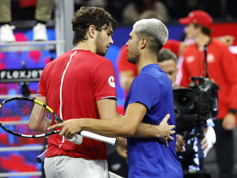 Laver Cup: Alcaraz s'incline et l'Europe s'écroule