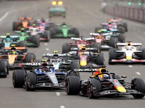 GP d'Azerbaïdjan: Max Verstappen sans rival