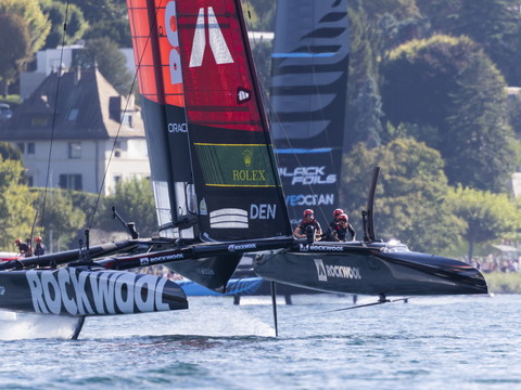 SailGP: une belle 3e place pour l'équipage suisse à Genève