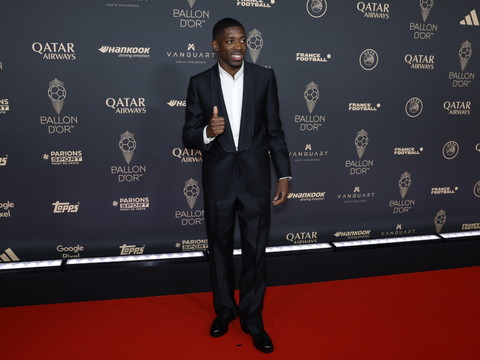 Ousmane Dembélé remporte le Ballon d'Or