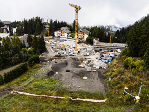 Mondiaux de Crans-Montana: un chantier mené 