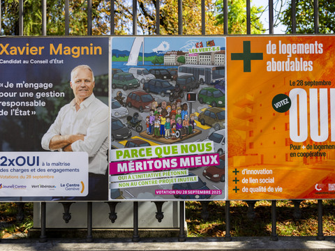 Genève refuse l'initiative piétonne, mais accepte le contre-projet