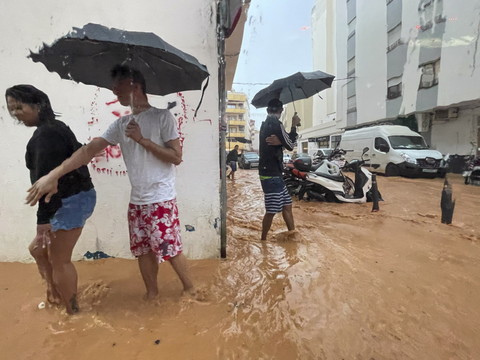 Espagne: les îles d'Ibiza et Formentera sous des trombes d'eau