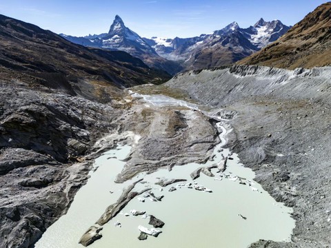 La fonte des glaciers suisses se poursuit inexorablement