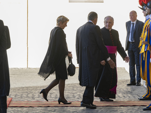 La présidente de la Confédération rencontre le pape Léon XIV
