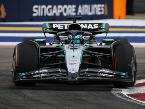 GP de Singapour: Russsell décroche la pole position