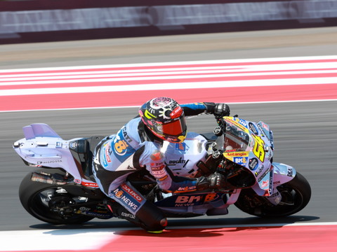 Un premier succès pour Aldeguer, Marquez chute lourdement