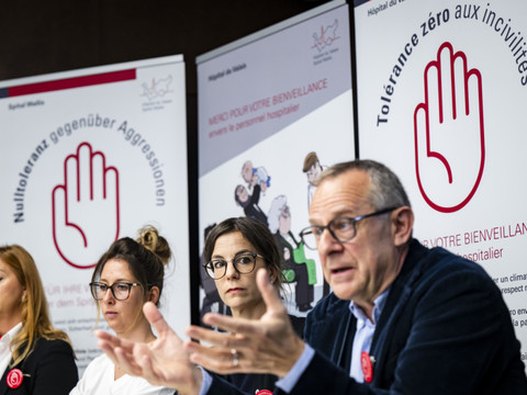 Incivilités: l'Hôpital du Valais soutient son personnel