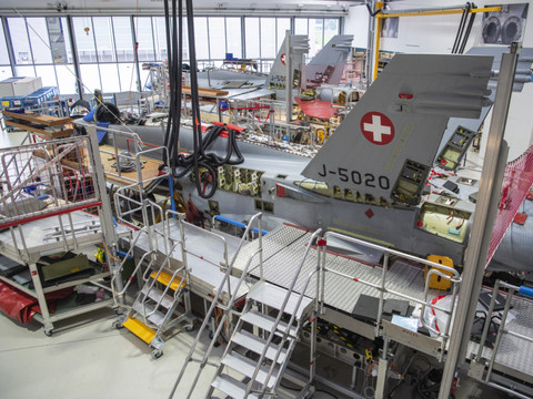 Quatre F-35A seront assemblés en Suisse