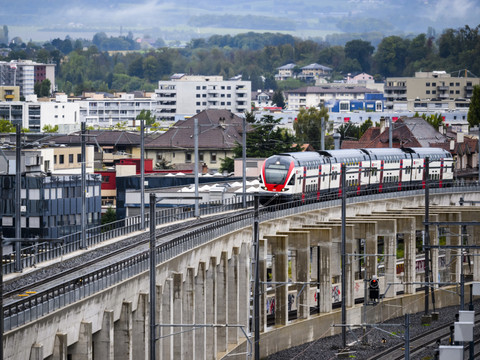 Transports 2045: sept projets très prioritaires en Suisse romande