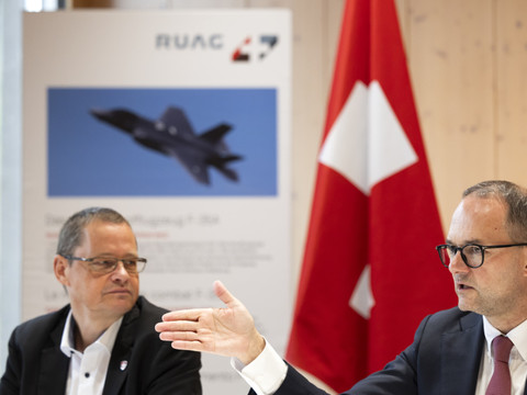Quatre F-35A seront assemblés en Suisse