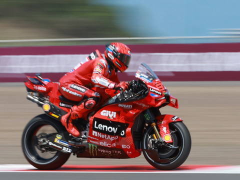 MotoGP: Pirro roulera avec la moto de Marc Marquez