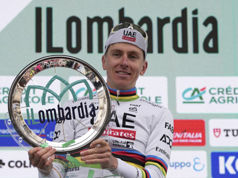 Tadej Pogacar pour égaler Fausto Coppi en Lombardie