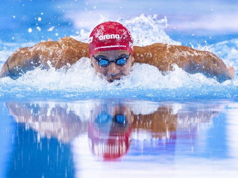 Coupe du monde: Noè Ponti deuxième à Carmel sur 50 m papillon