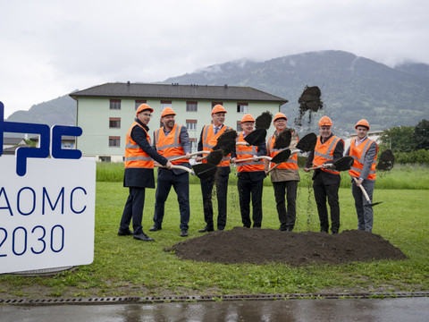 Chantier de sécurisation de l'AOMC Collombey - Monthey suspendu
