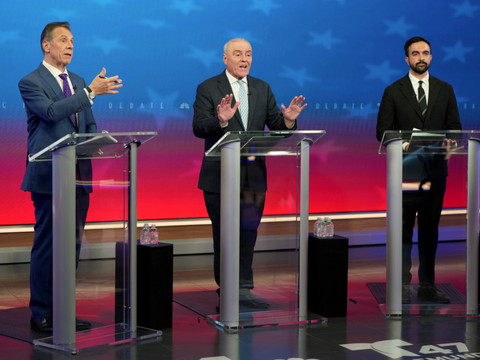 Les candidats pour la mairie de New York ont sorti les poings