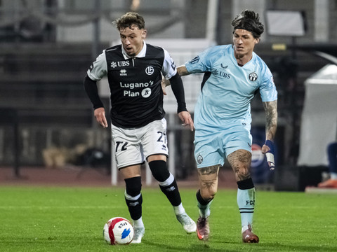 Super League: troisième succès de suite pour le FC Lugano