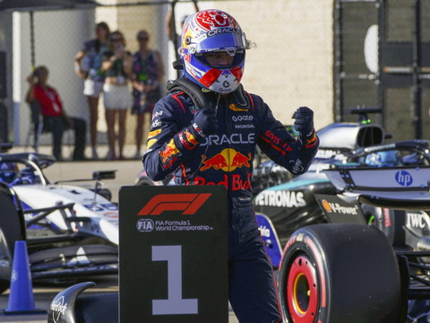 Verstappen partira en pole position à Austin
