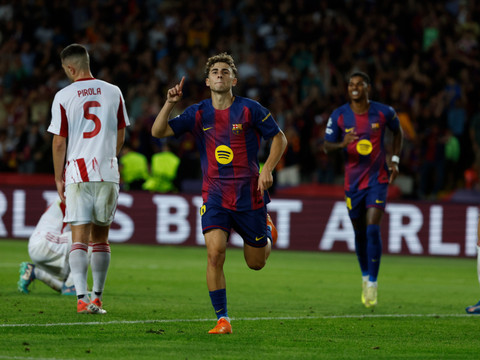 Ligue des champions: Barcelone domine l'Olympiakos