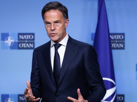 Le chef de l'Otan Mark Rutte se rend à Washington mardi