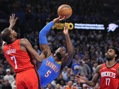 Le Thunder bat les Rockets de Clint Capela en champion