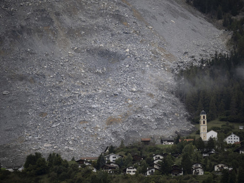 Beaucoup d'habitants de Brienz veulent être relogés ailleurs