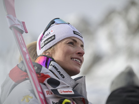 Lara Gut-Behrami fière d'inspirer la nouvelle génération