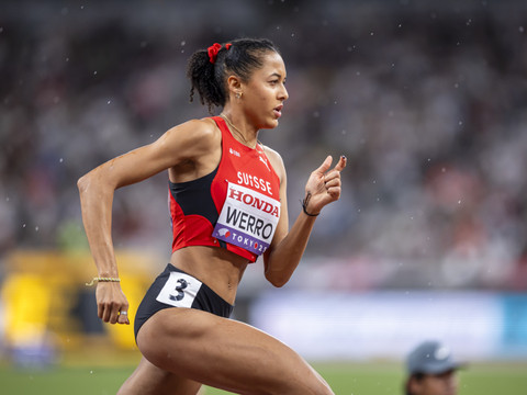 Audrey Werro honorée par European Athletics