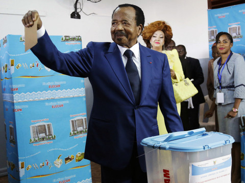 Le sortant Paul Biya réélu président du Cameroun