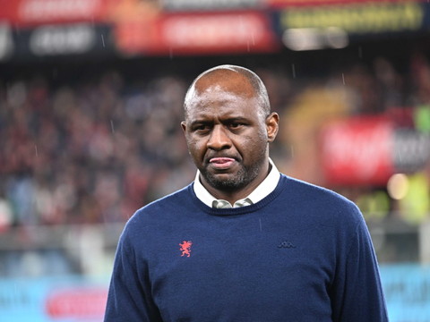 Patrick Vieira n'est plus l'entraîneur du Genoa