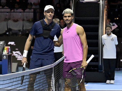 Sinner et Alcaraz en exhibition en Corée du Sud en janvier