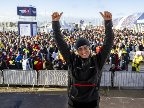 Justine Mettraux nommée marin féminine de l'année