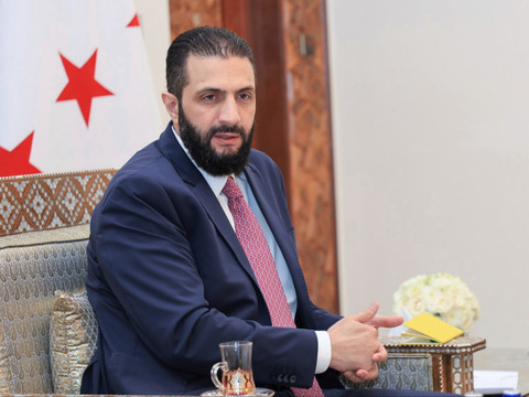 Le président syrien Ahmad al-Chareh arrive aux États-Unis