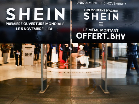 La boutique Shein à Paris a attiré 