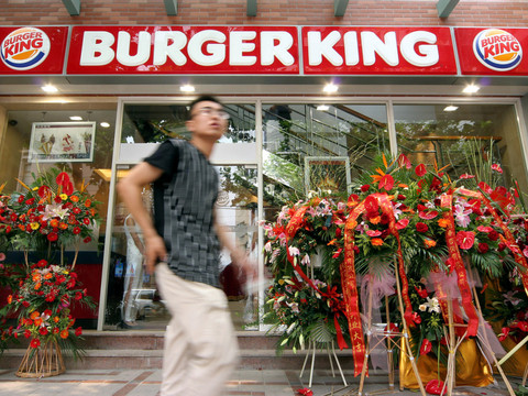 Burger King veut doubler de taille en Chine