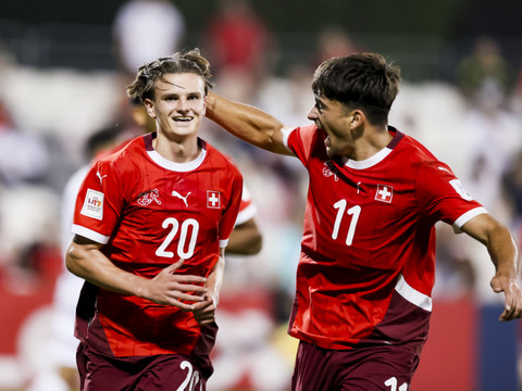 La Suisse M17 en 8es de finale au Qatar