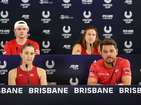 Wawrinka/Bencic joueront la United Cup